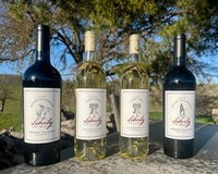 Four bottles of Liberty wine