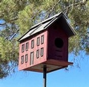 Colonial owl box